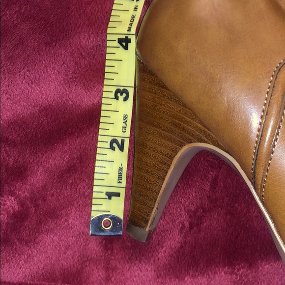 Colin Stuart faux leather tan knee high boots - Picture 6 of 8